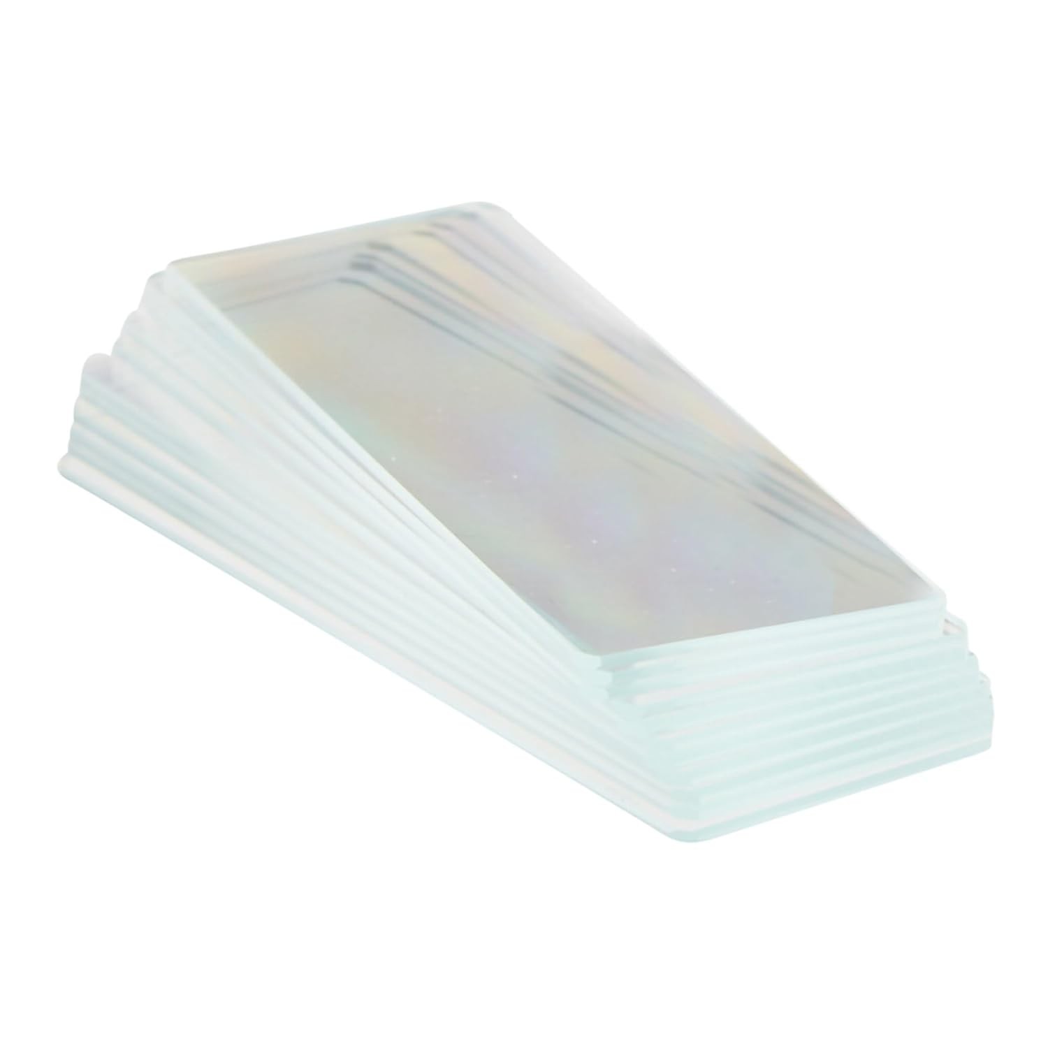 McKesson Premium Microscope Slides, Plain, Float Glass, Beveled Edges, 25 mm x 7