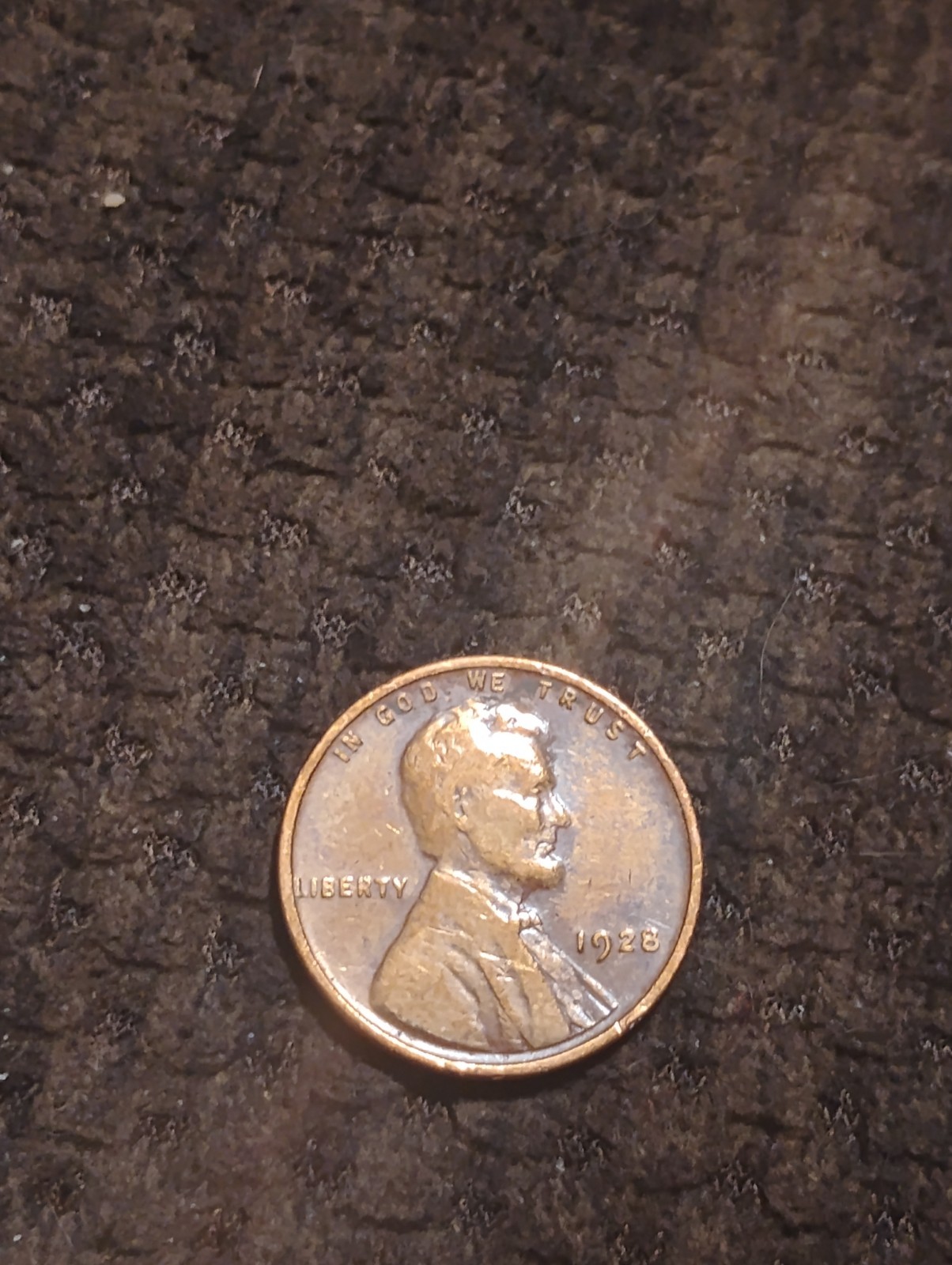 1928 D Lincoln Wheat Cent/Penny AU,  Uncirculated Condition BU Nice Luster.
