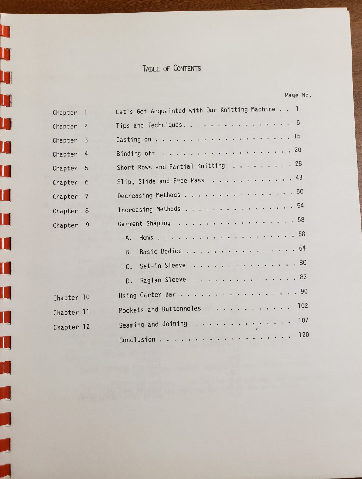 Knitting Machine Workbook No.1 Basic Techniques (Revised) Tami Nobuyuri 1984
