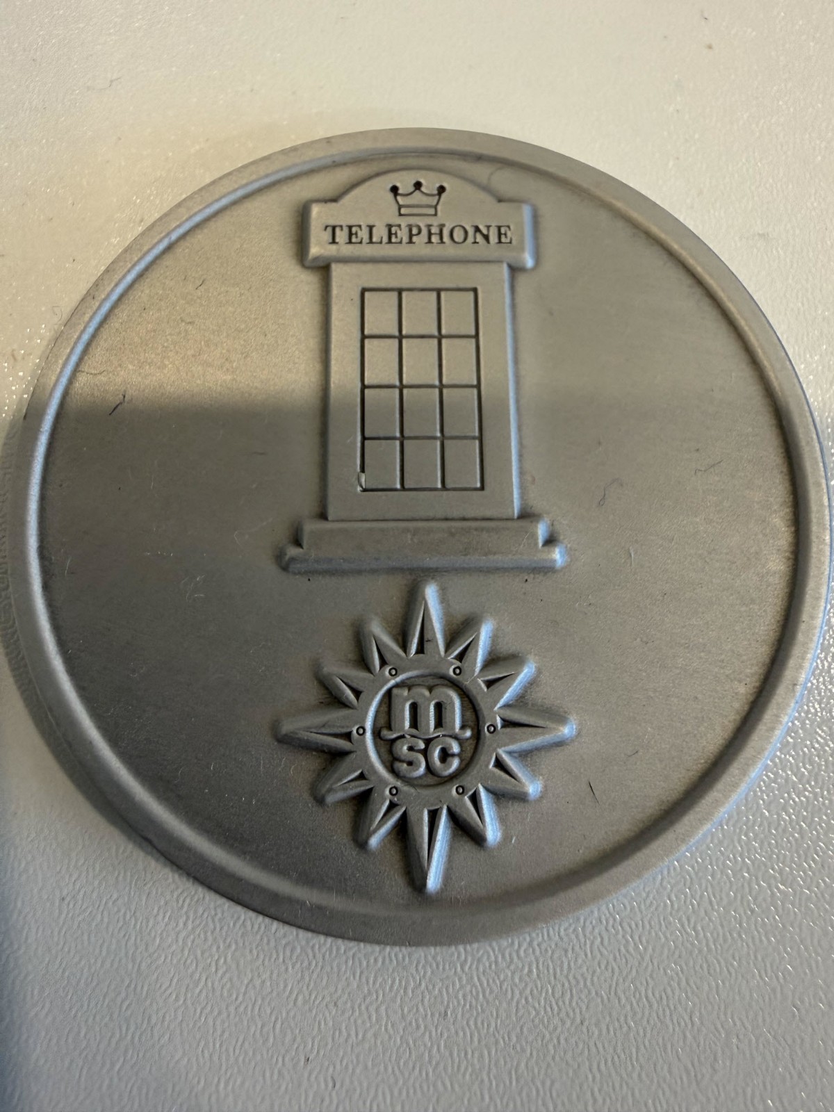 MSC World America - Secret Speak Easy Event Coin