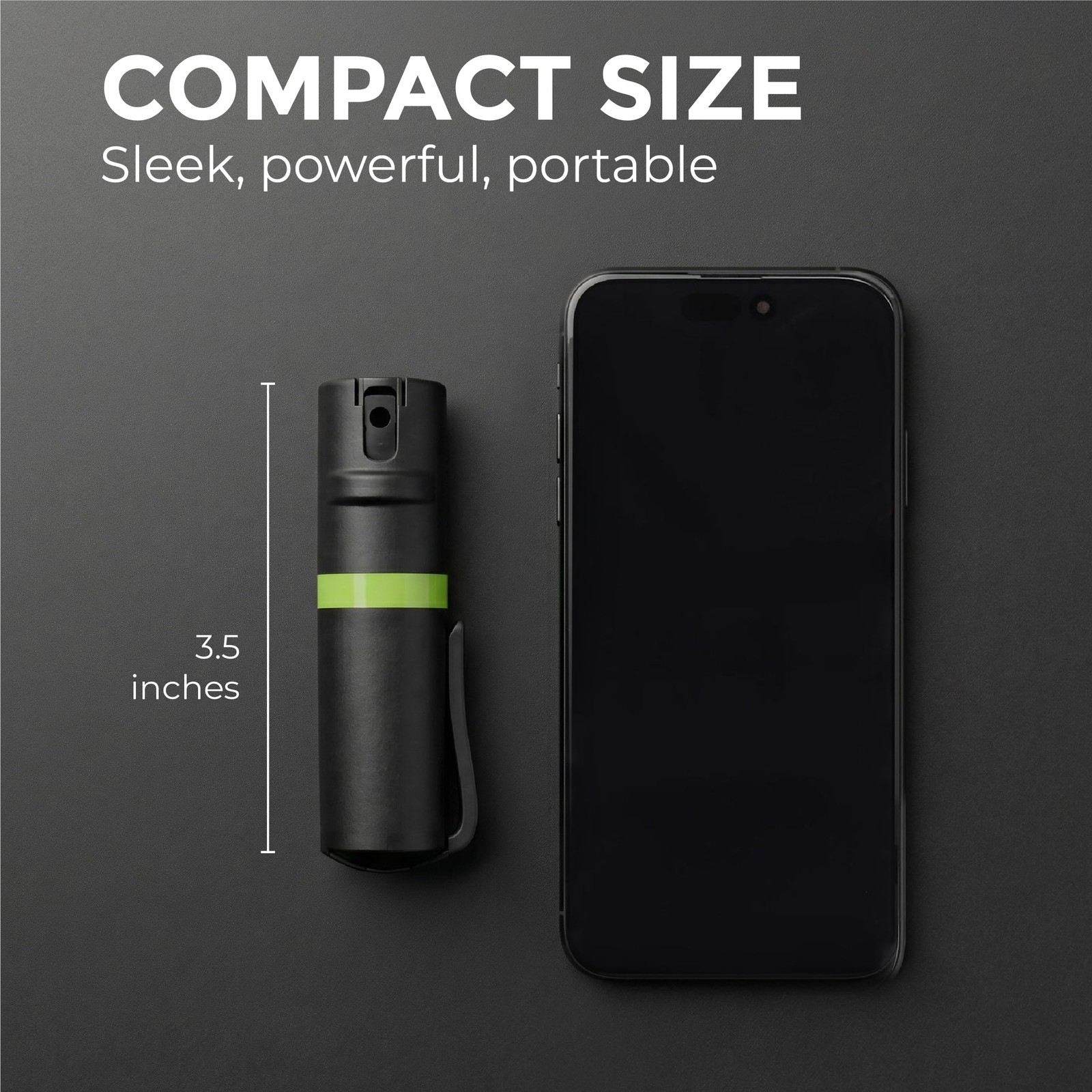 Pepper Spray Pocket Clip, Quick Flip Top Safety, Maximum Strength OC Formula ...