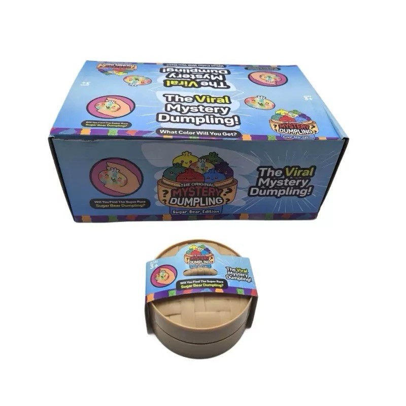 Mystery Squishy Bun Dumpling RARE GLITTER Limited Edition
