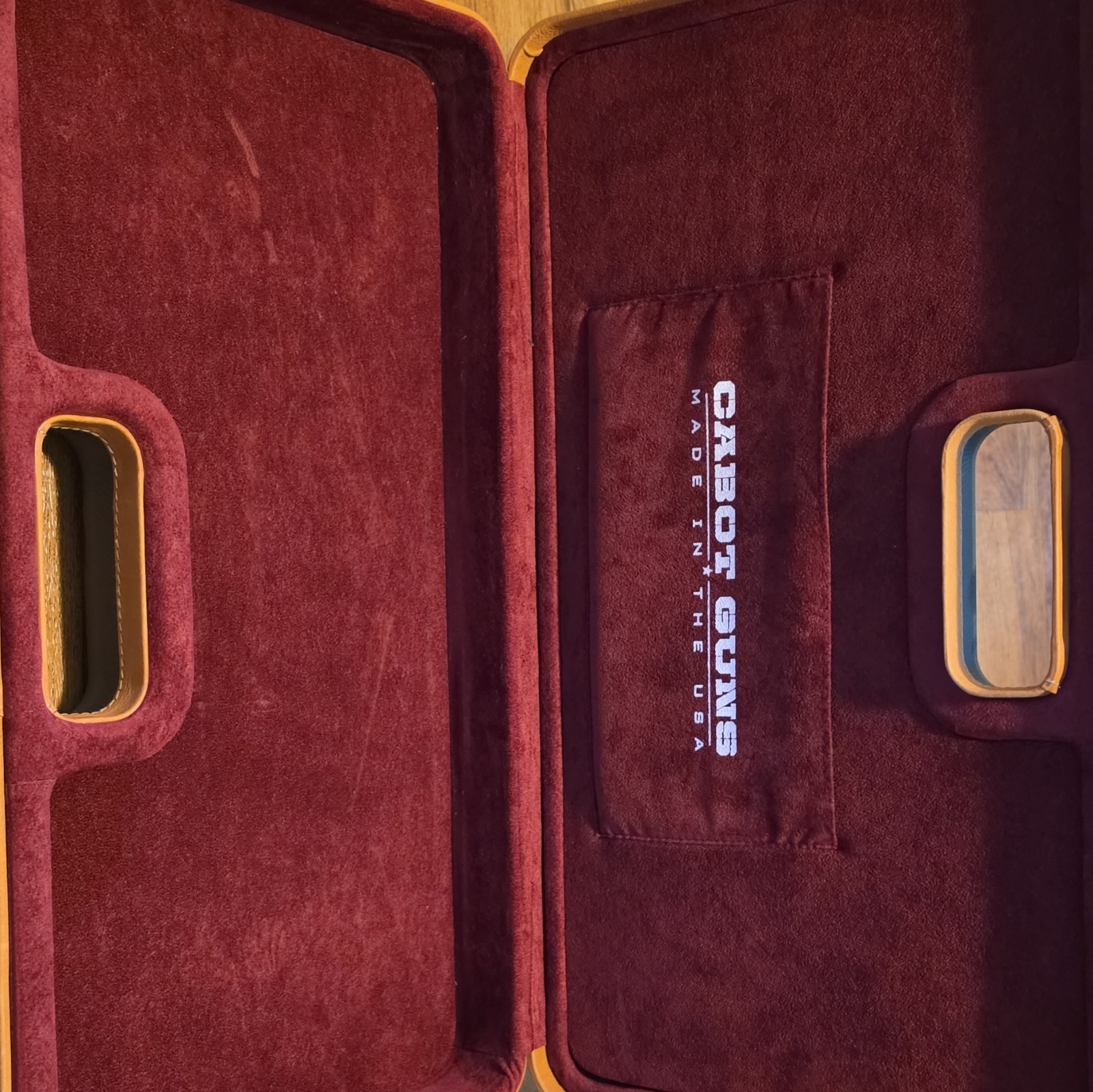 Cabot. Hard Pistol Case Padded Interior Lock