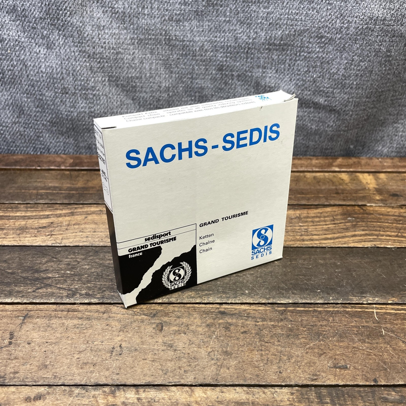 Vintage Sachs-Sedis Grand Tourisme Bicycle Chain NOS 90s MTB France Steel