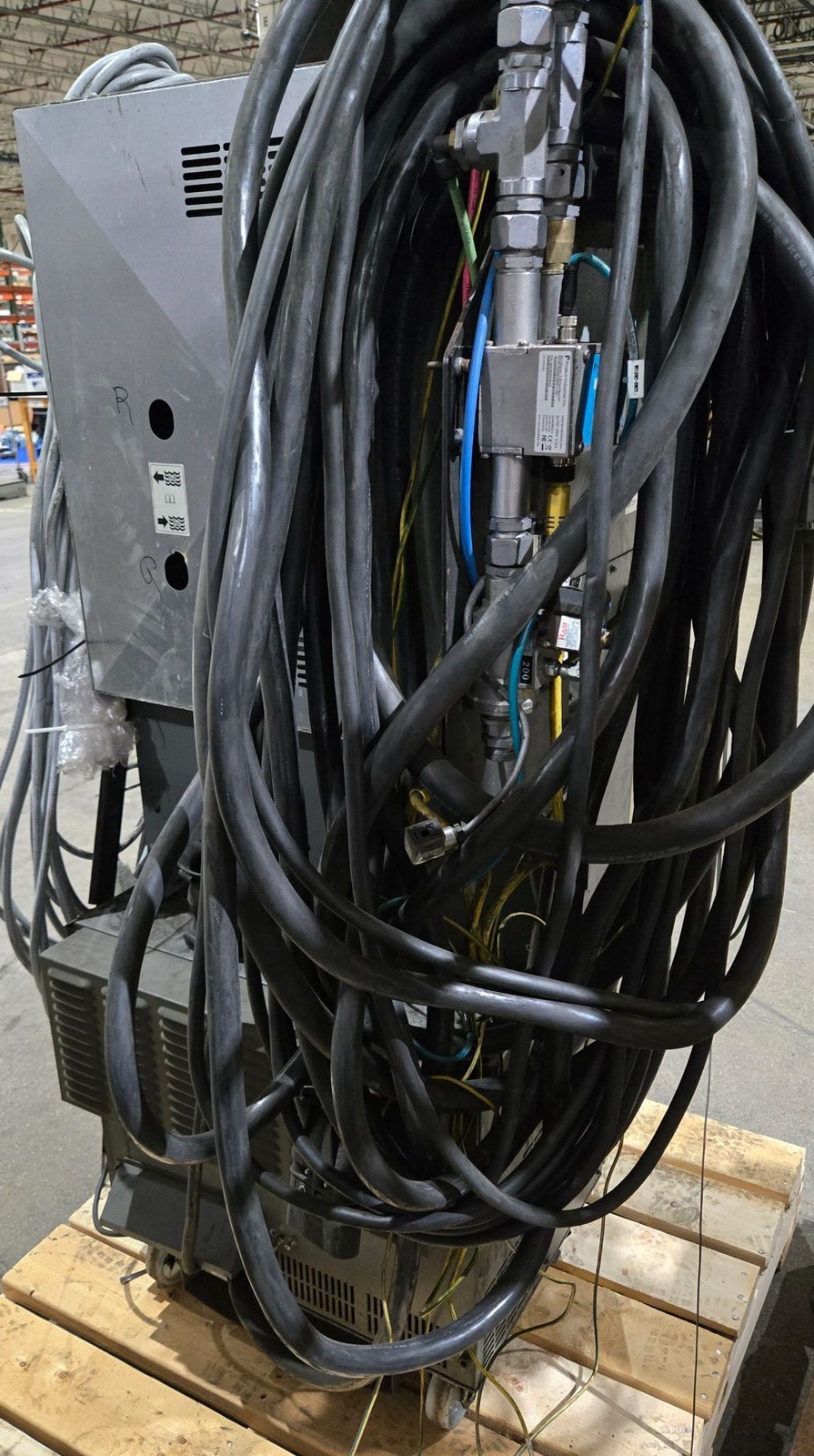 FANUC R-2000iB/210F Complete with R-30iB Controller & WTC Weld Controls USED