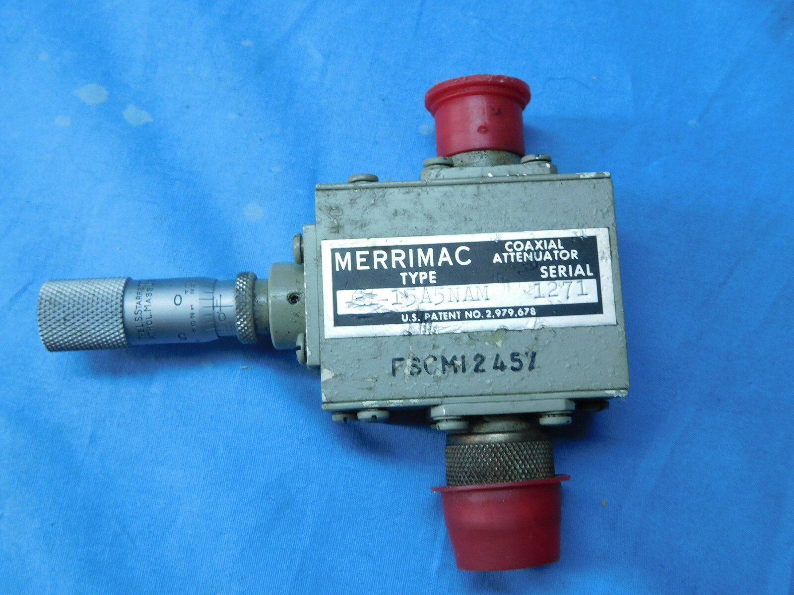 Merrimac AU-15A5NAM Coaxial Attenuator