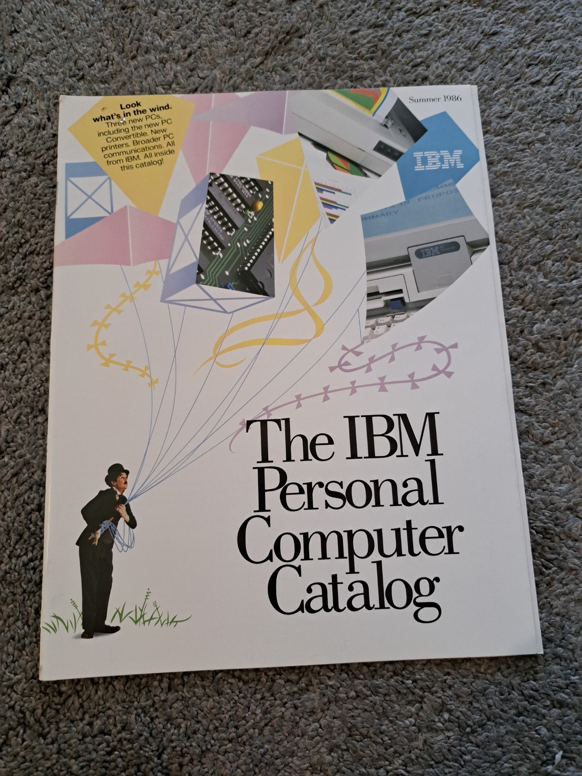 Vintage Summer 1986 IBM Personal Computer Catalog