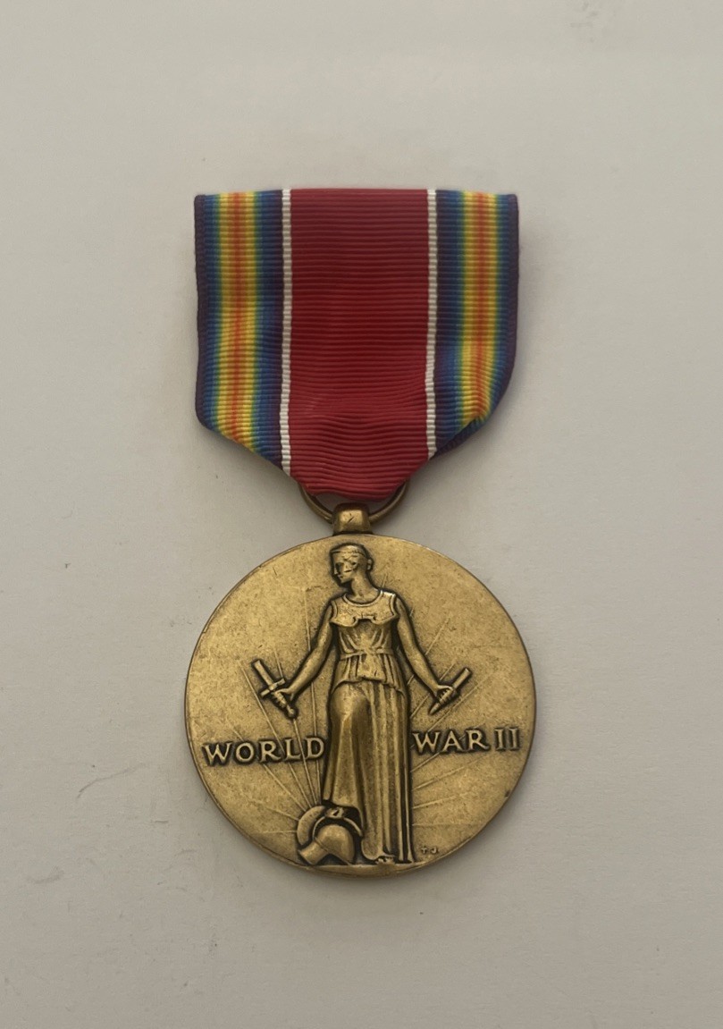 1945 UNITED STATES Freedom of Speech Religion WORLD WAR WWII Ribbon Medal