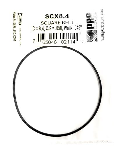 Drive Belt EVG/PRB SCX8.4 (1PC) I.C. 8.4" X C/S .050" X Wall Thickness .048"