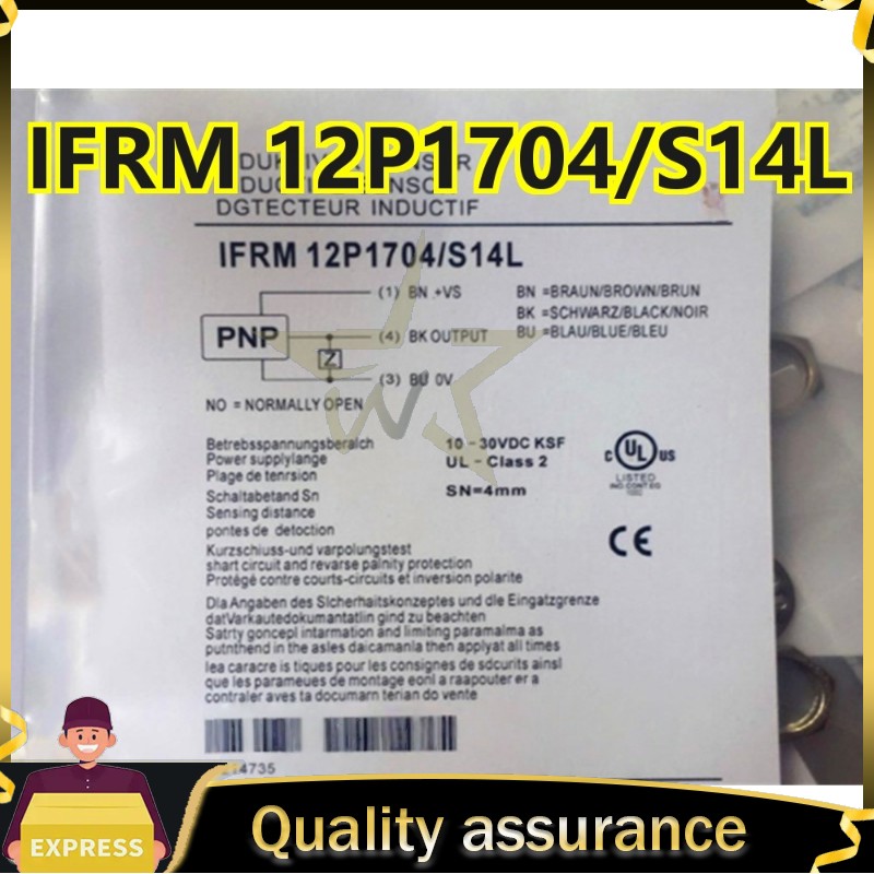IFRM 12P1704/S14L 1PC NEW For Baumer Proximity Sensor #T2829 One-year warranty