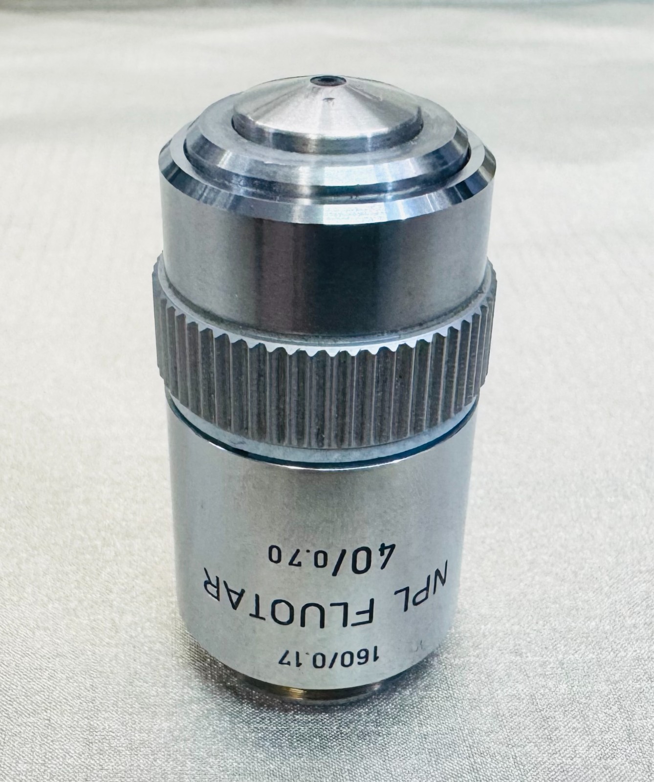 Leitz NPL Fluotar 40X/0.70 Microscope Objective Lens Fluorite 160mm
