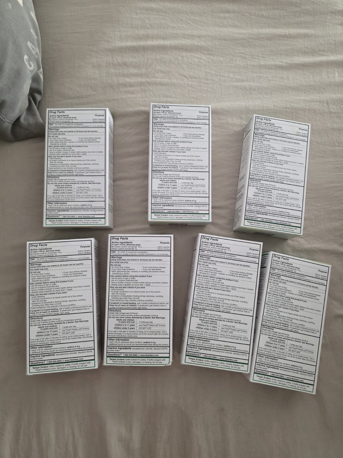 Fleet Laxatives Saline Enema Bundle