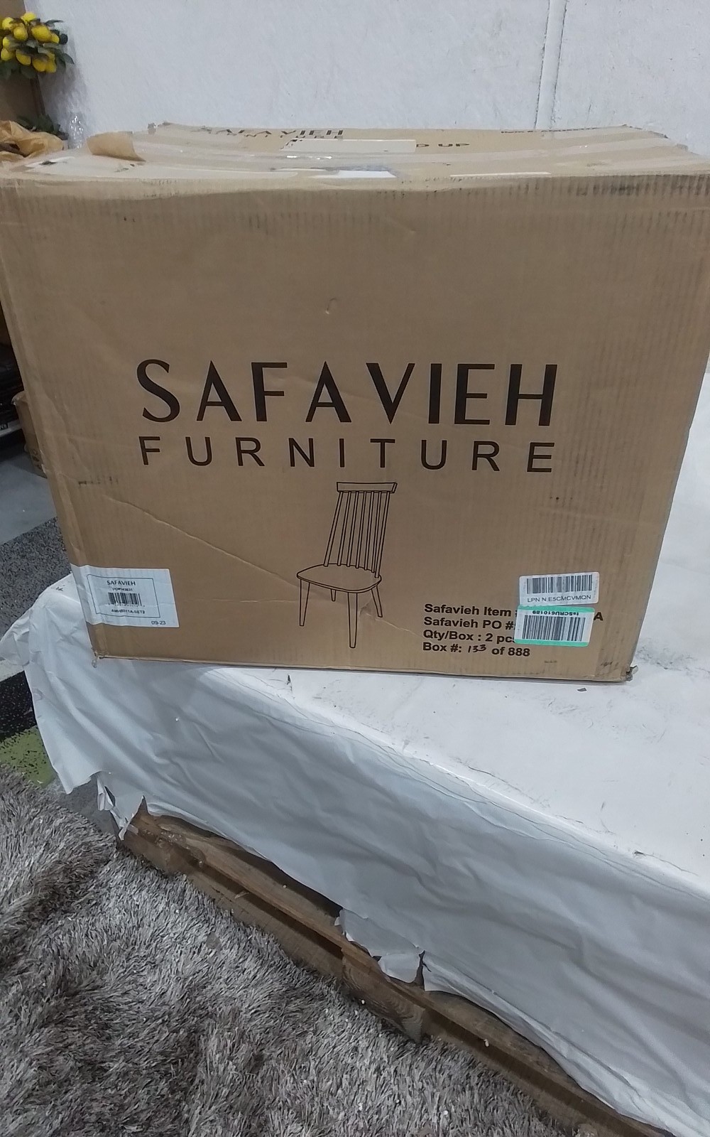 Safavieh BURRIS SIDE CHAIR, Reduced Price 2172779000 AMH8511A