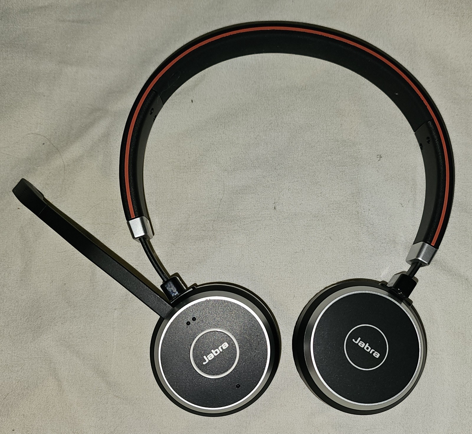 Jabra Evolve 65 Bluetooth Wireless Headset with Soft Case and Charge Cable