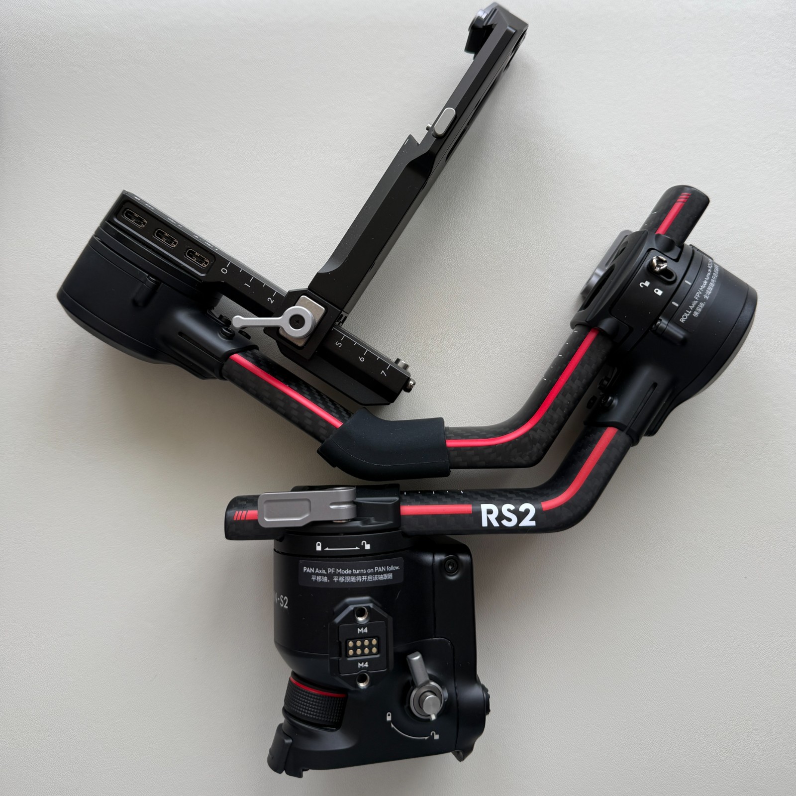 DJI RS 2 Pro Combo Gimbal Stabilizer w/ RavenEye, Focus Wheel & Case - Excellent