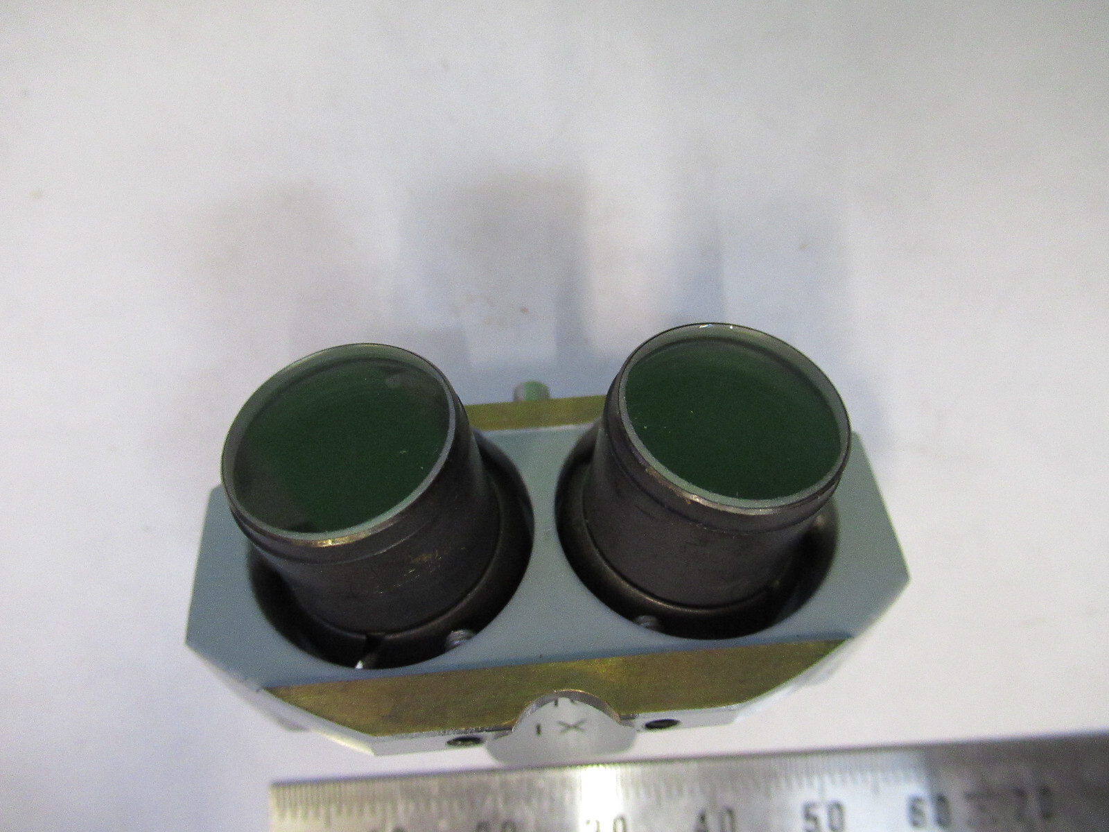 AO AMERICAN OPTICS STEREO OBJECTIVE 1X MICROSCOPE PART AS PICTURED X4-A-04