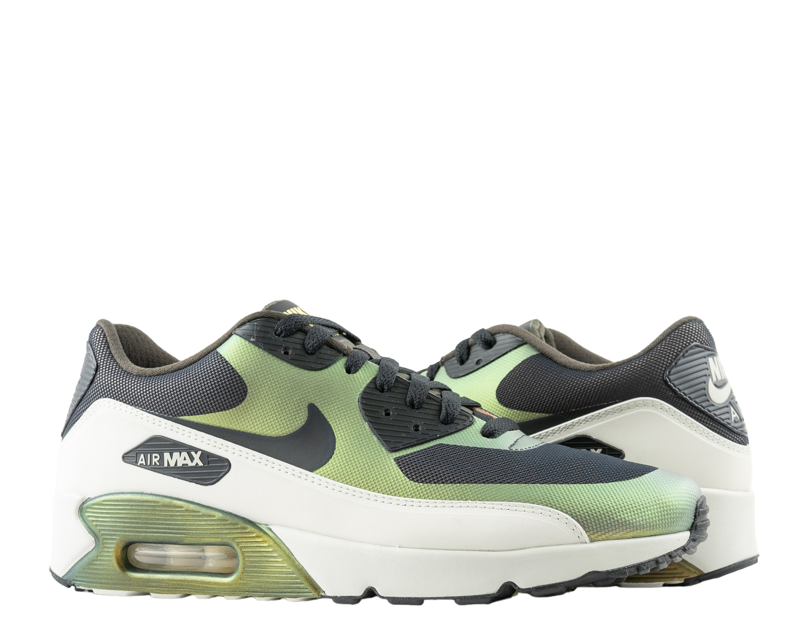 Nike Air Max 90 Ultra 2.0 SE Pale Citron/Black Men's Running Shoes 876005-700