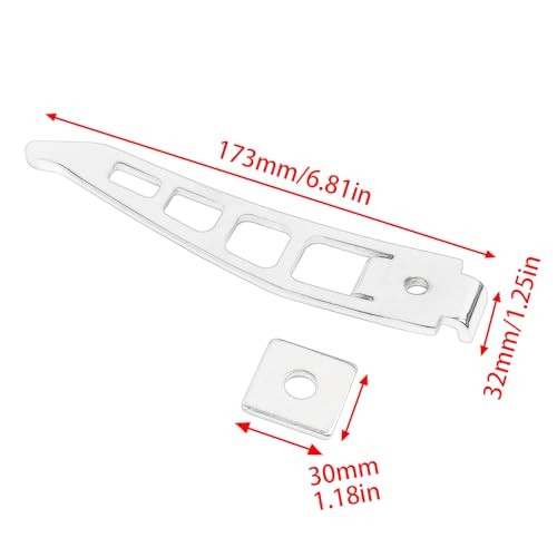 Jiffy Stand Extension, Motorcycle Kickstand Extension Fit for Harley Dyna
