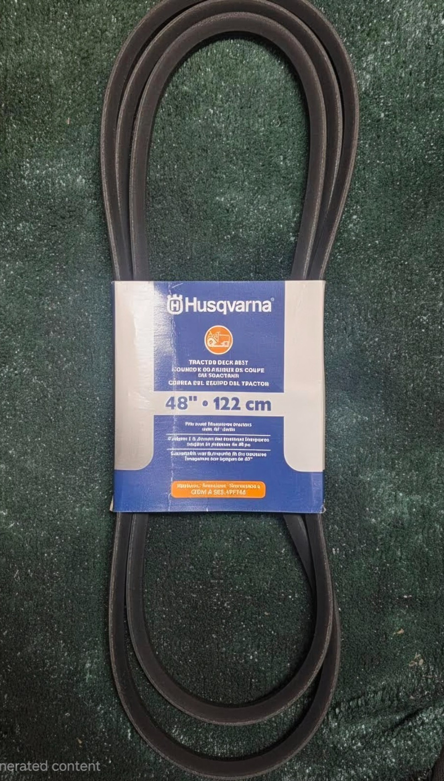 HUSQVARNA 48" GENUINE OEM DECK BELT 532197242 & POULAN AYP CRAFTSMAN 197242 USA
