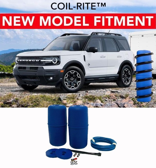 Firestone Coil-Rite Air Spring Kit Load Helper Ford Bronco Sport AWD 2021-2026