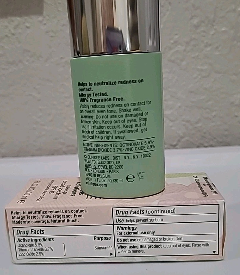 CLINIQUE Redness Solutions Makeup Broad Spectrum SPF 15 – CN 52 Calming Neutral