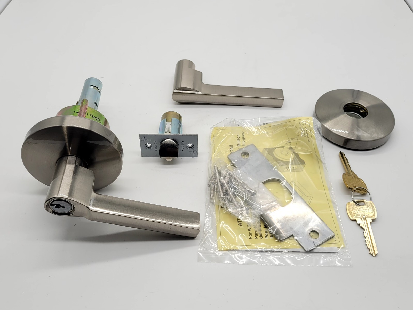 Falcon W581 P6 LAT 619 G Commercial Locking Door Handle (Store Room)