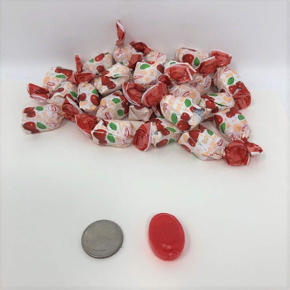 Cherry Filled Fruit Bon Bons 2 pounds bulk cherry hard candy