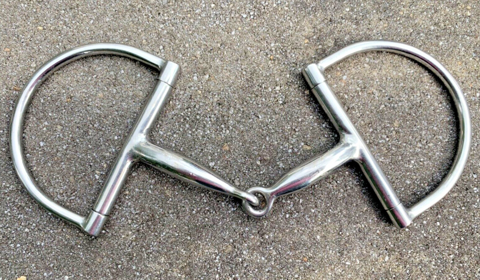 Hunter Dee RIng Snaffle Horse Bit, 5" Mouth, English Hunters, Jumpers, & Trails