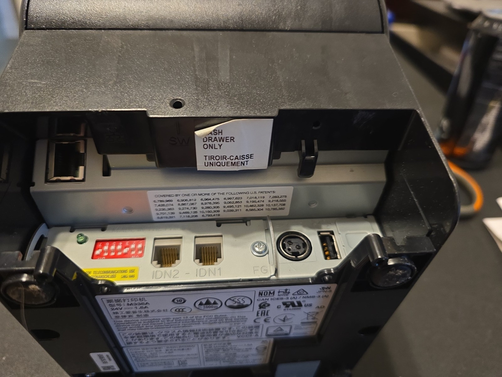 Epson TM-T88VI M338A Compact POS Thermal Receipt Printer IDN/USB/LAN