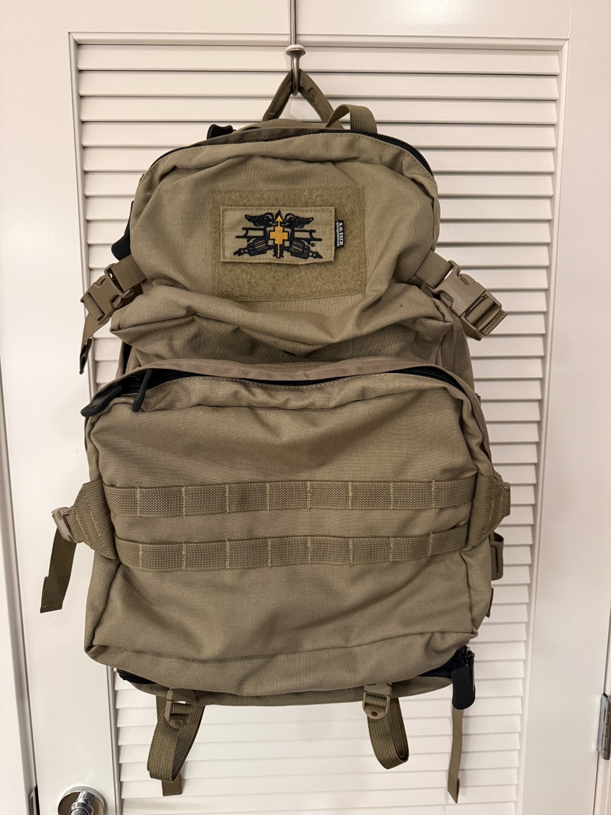 S.O. Tech Mission Medical Trauma Backpack Coyote Brown Tactical Med Pack