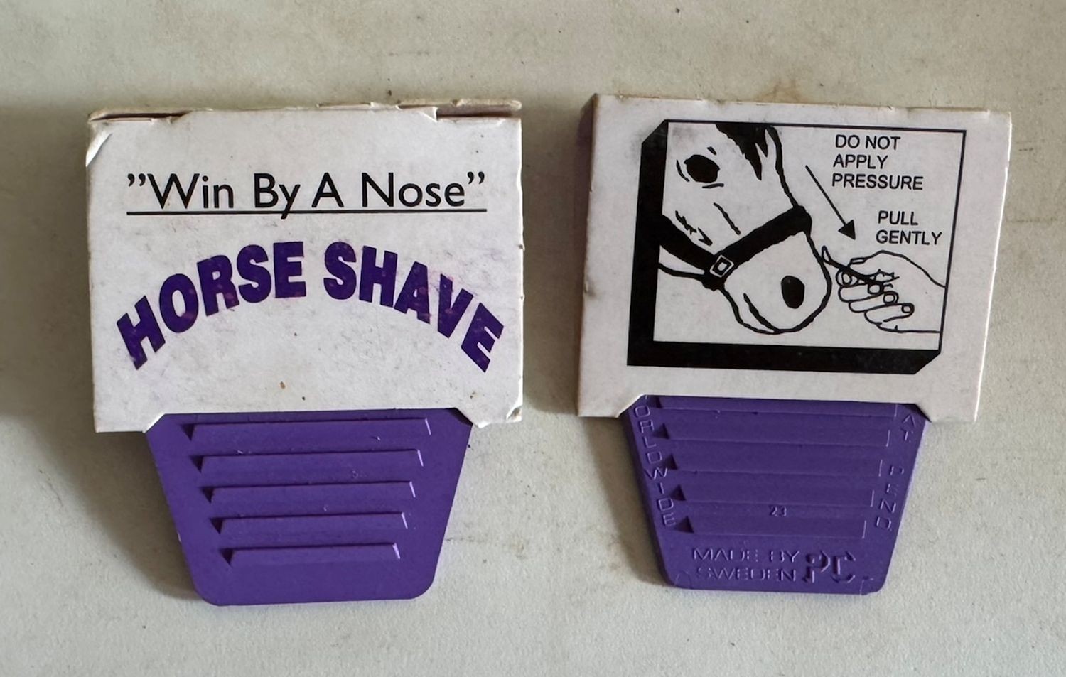 NEW-2 Pack-Horse Shave for Horse stainless steel razor protected by comb $0 SHIP
