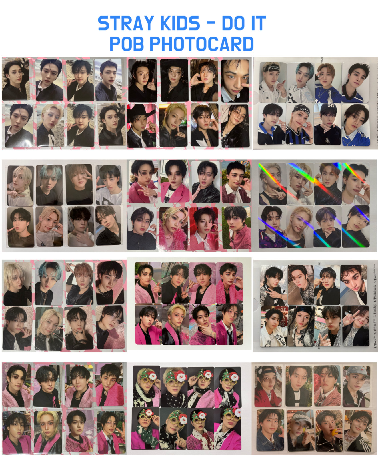 [STRAY KIDS] DO IT - POB PHOTOCARD SKZ
