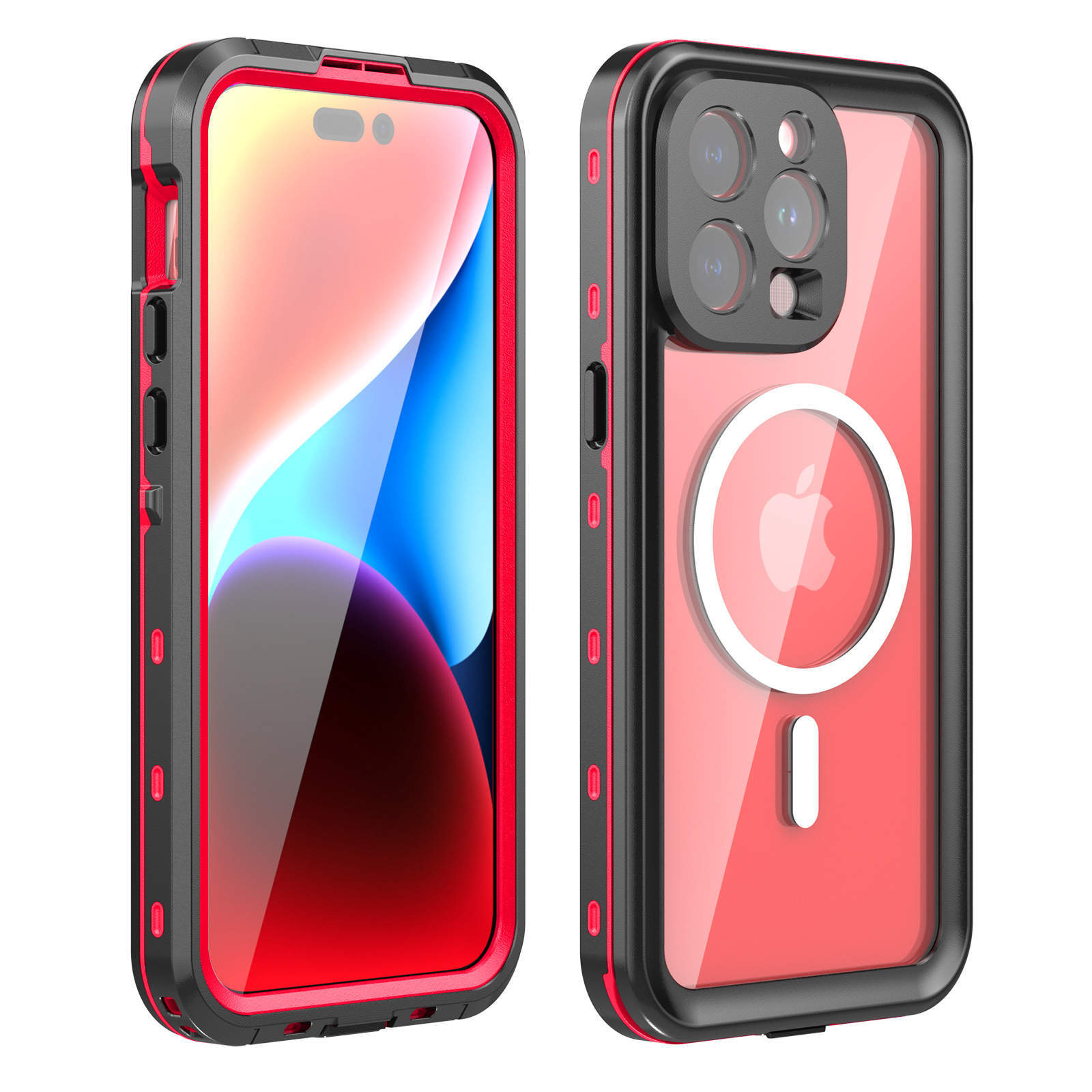For iPhone 15 15 Plus 15 Pro 15 Pro Max Waterproof Case Cover Snow proof Cover
