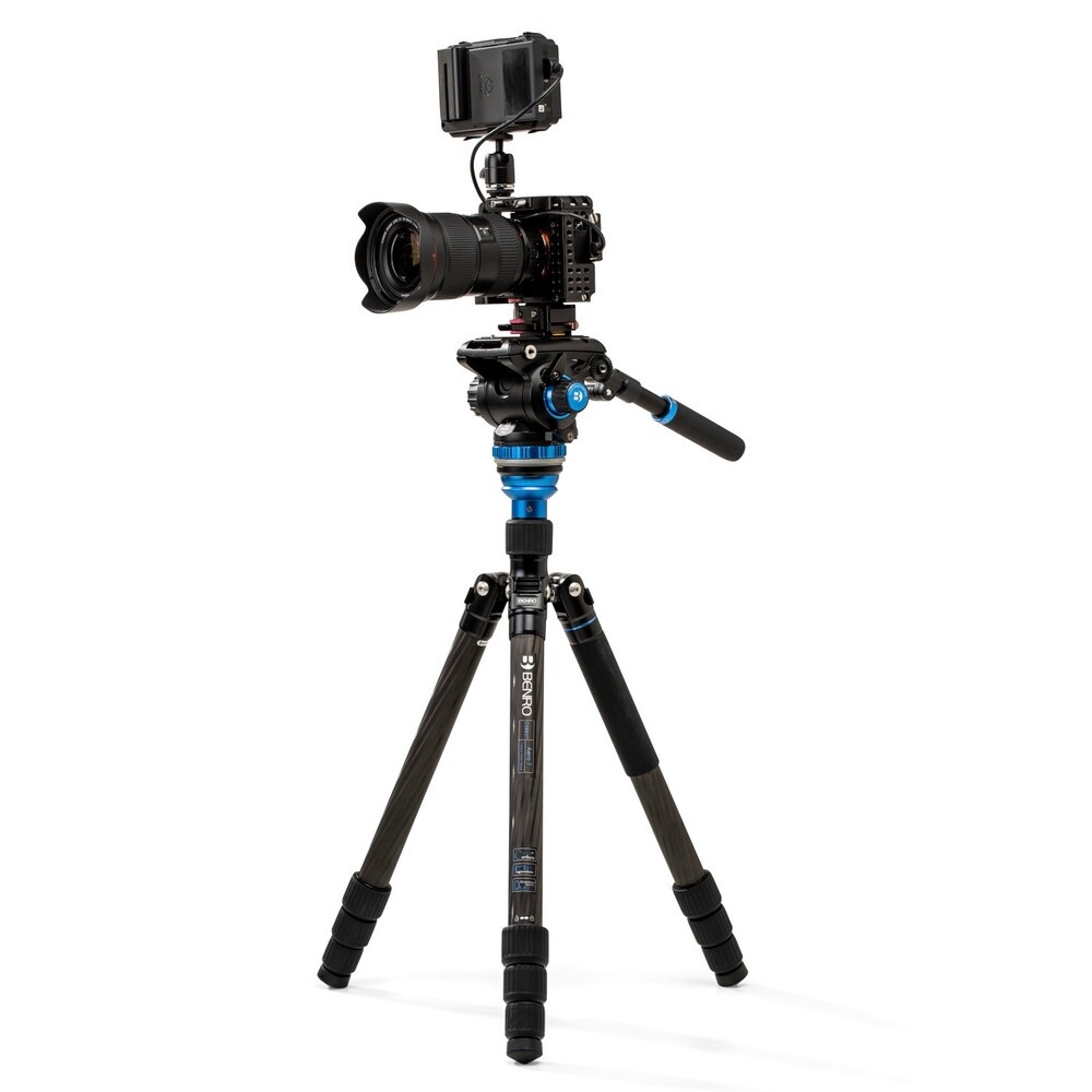 Benro C3883TS6PRO Aero 6 Pro Travel Carbon Video Tripod Kit