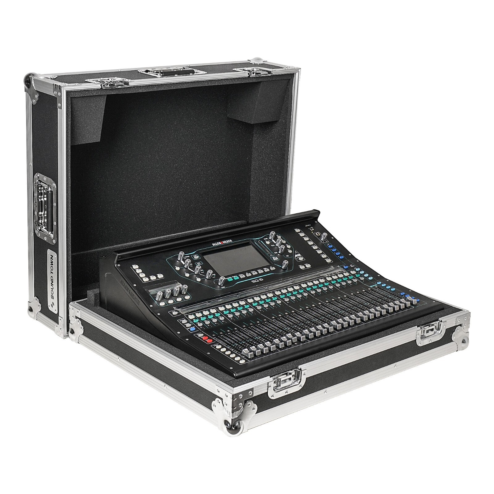 Sound Town ATA Plywood Mixer Case, for Allen/Heath SQ6 Digital Mixer (STRC-SQ6)