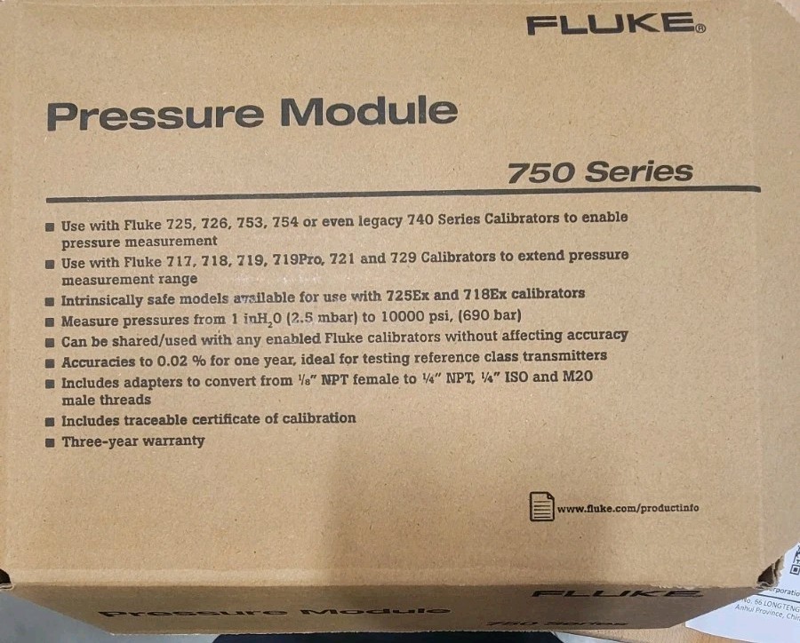 FLUKE 750PD2 Pressure Module