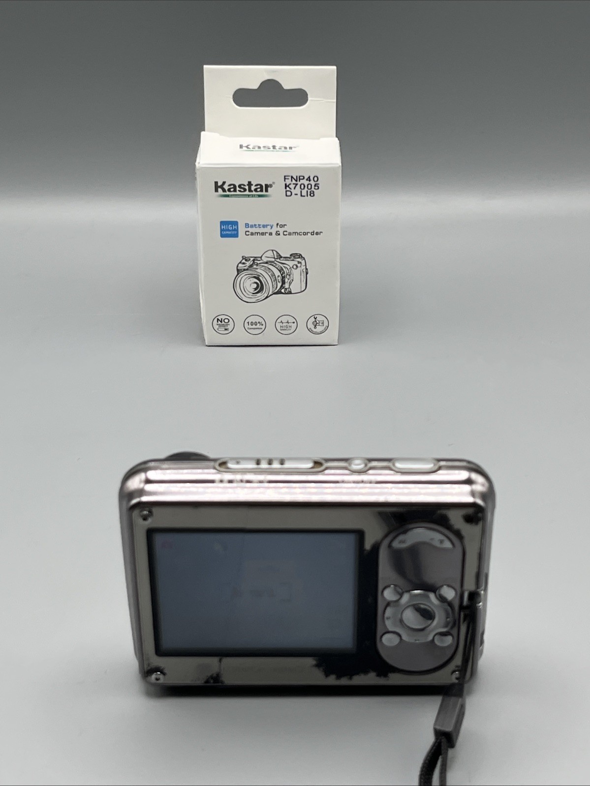 Konica Minolta DiMAGE X1 8.0MP Digital Camera w/ Case Charging Dock Battery