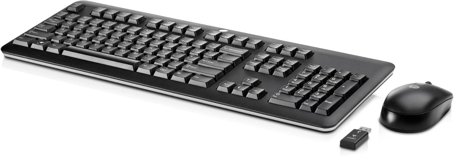 HP KBRF57711 Wireless Keyboard Mouse Combo Receiver 672648-001 672653-001 New