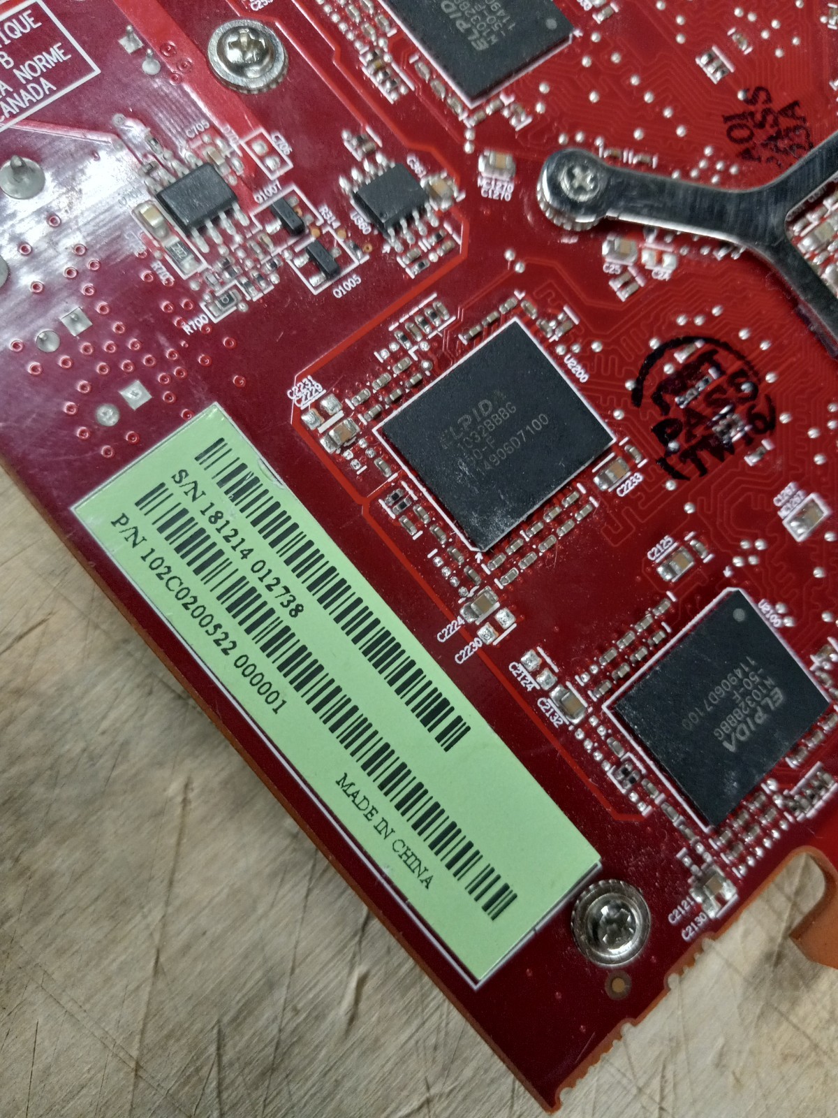 FirePro ATI 3D Graphics Video Graphics Card V4800 | 0X31G
