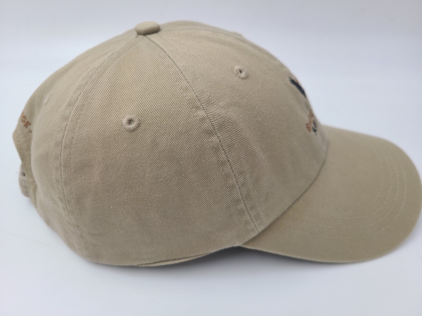 Eagle Crest Resort Golf Course Strapback Adjustable (Fits Small) Hat Cap Brown