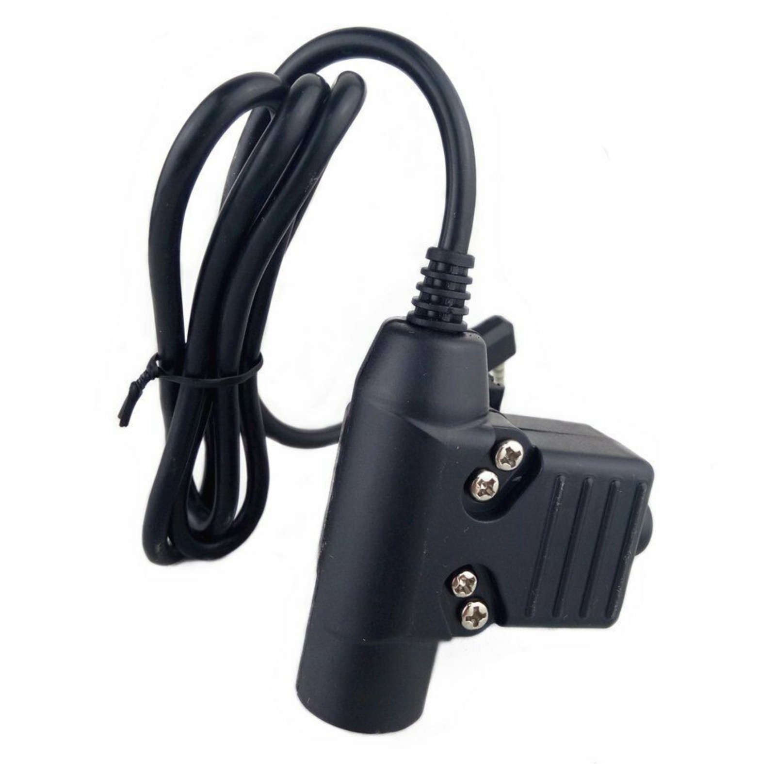 U94 PTT Adapter For REAL STEAL RS Headsets For KENWOOD Plug Replace Accessory