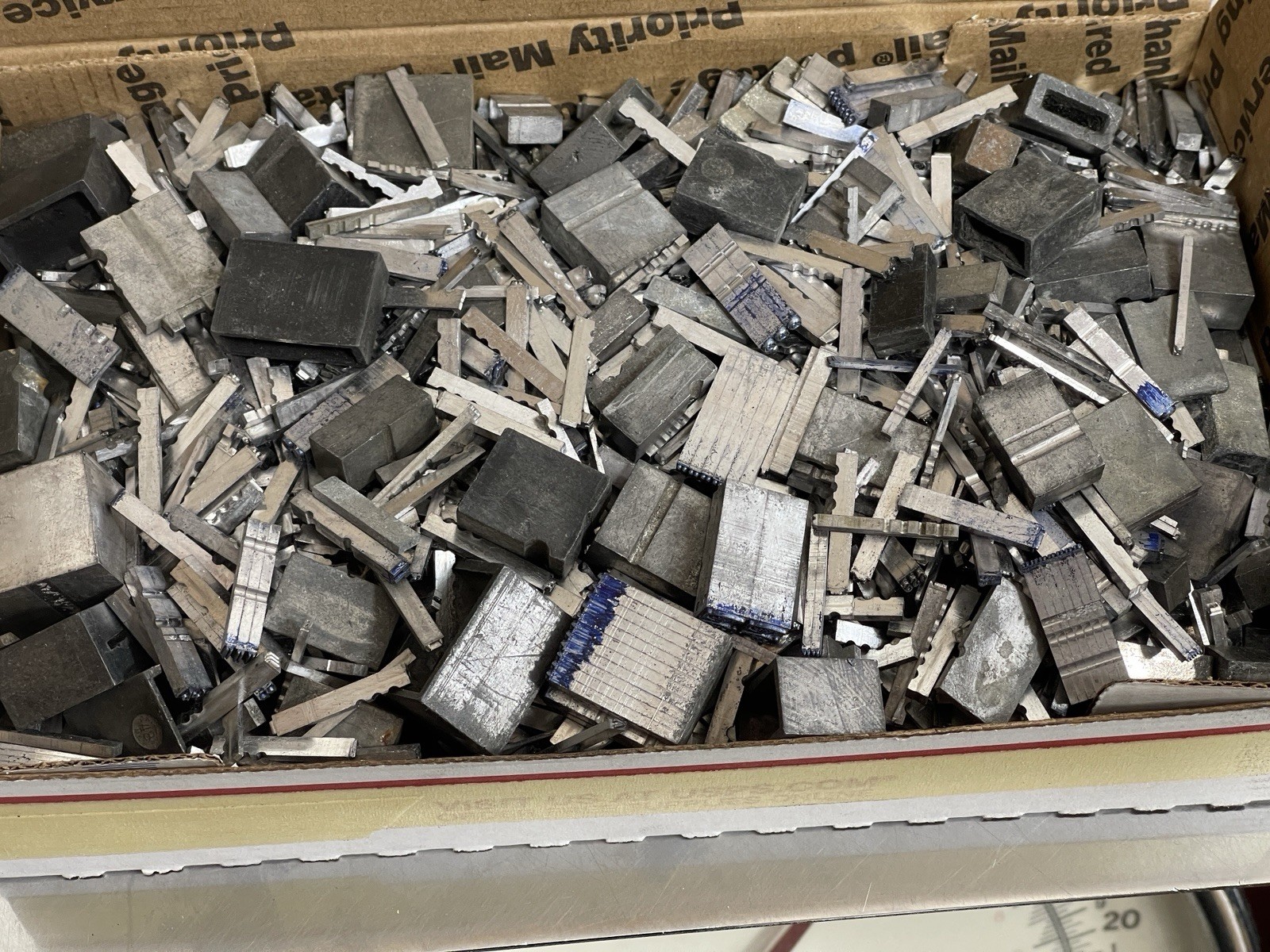 30 Lbs Scrap Printer's Lead - Ammo / Sinkers, Antimony Tin / Reloading