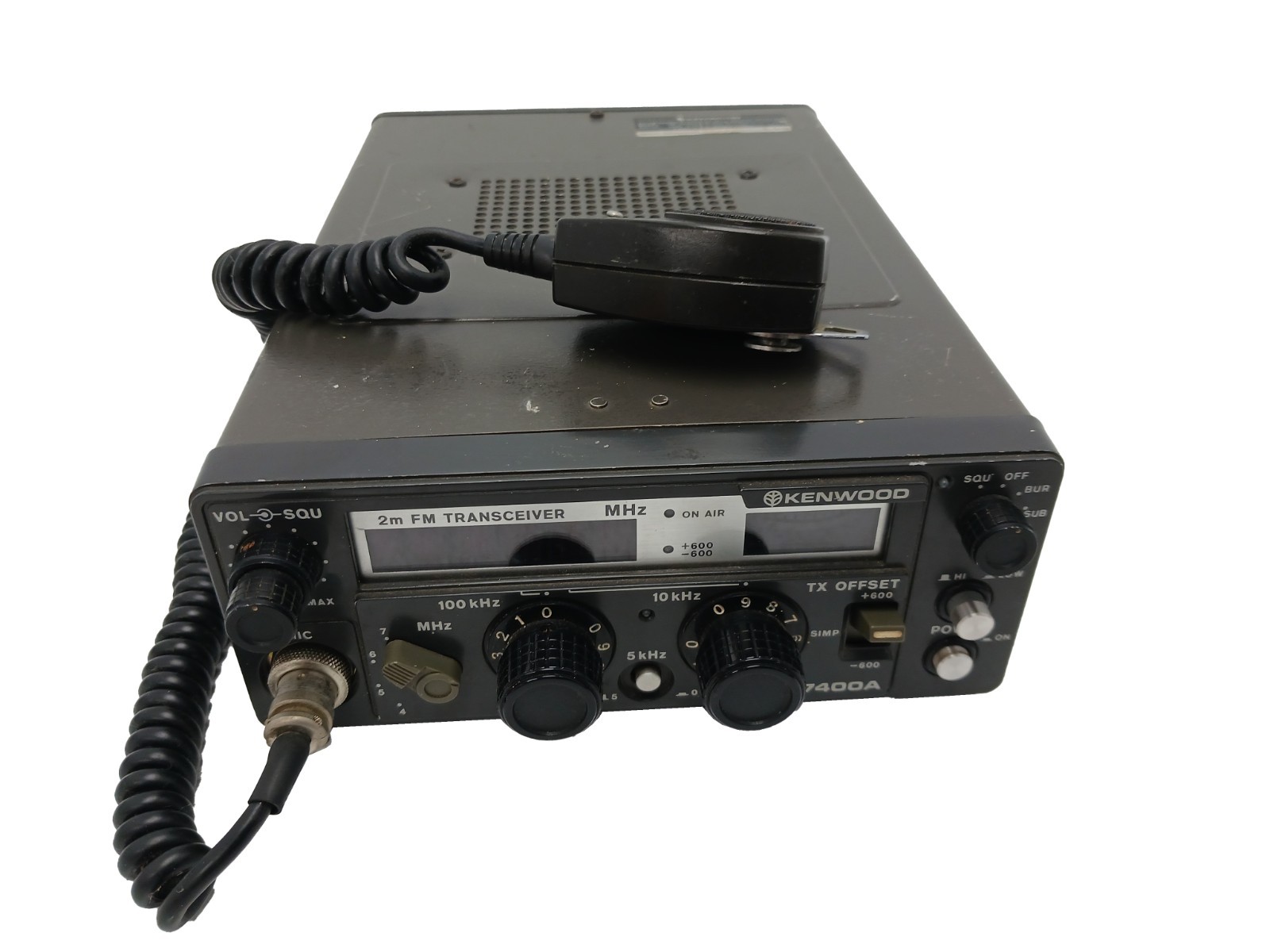 Kenwood TR-7400A 2 Meter FM Transceiver - WORKS