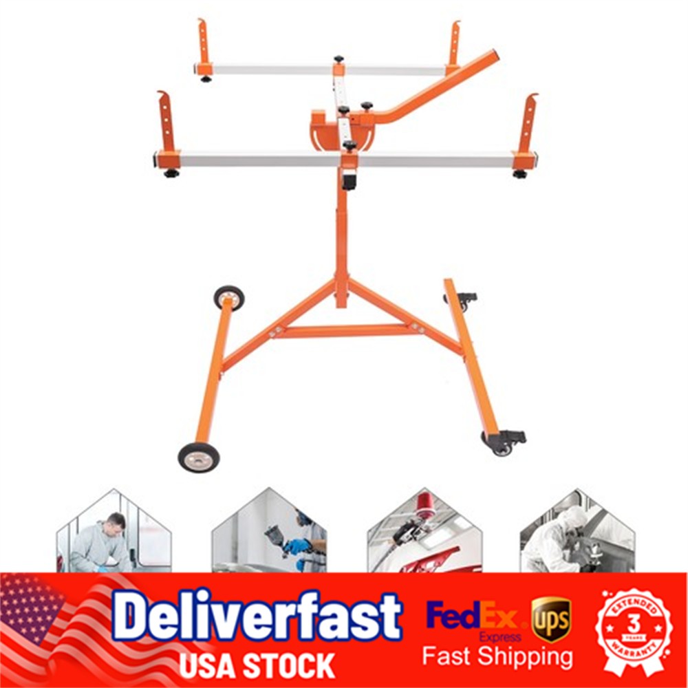 Adjustable Auto Body Paint Stand Automotive Repair Rack Car Bumpers Hoods Holder