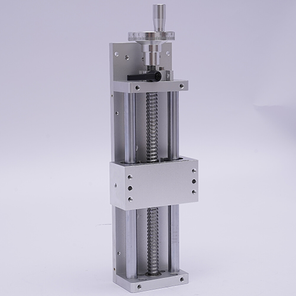 16" Manual Sliding Table CNC Slide Ballscrew Linear Stage Actuator Module 400mm