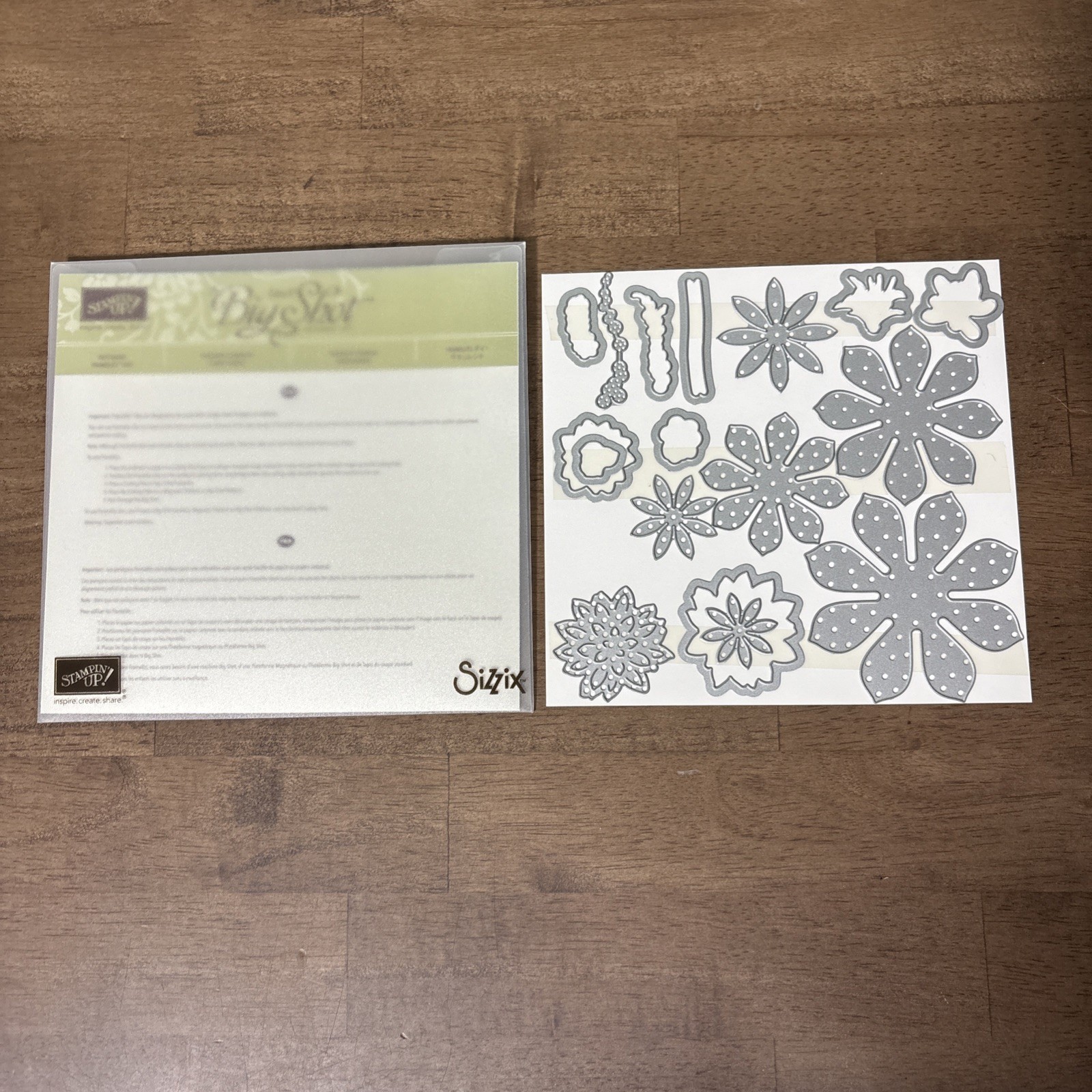 Stampin’ Up! Succulent Framelits Dies #142757 Set of 17