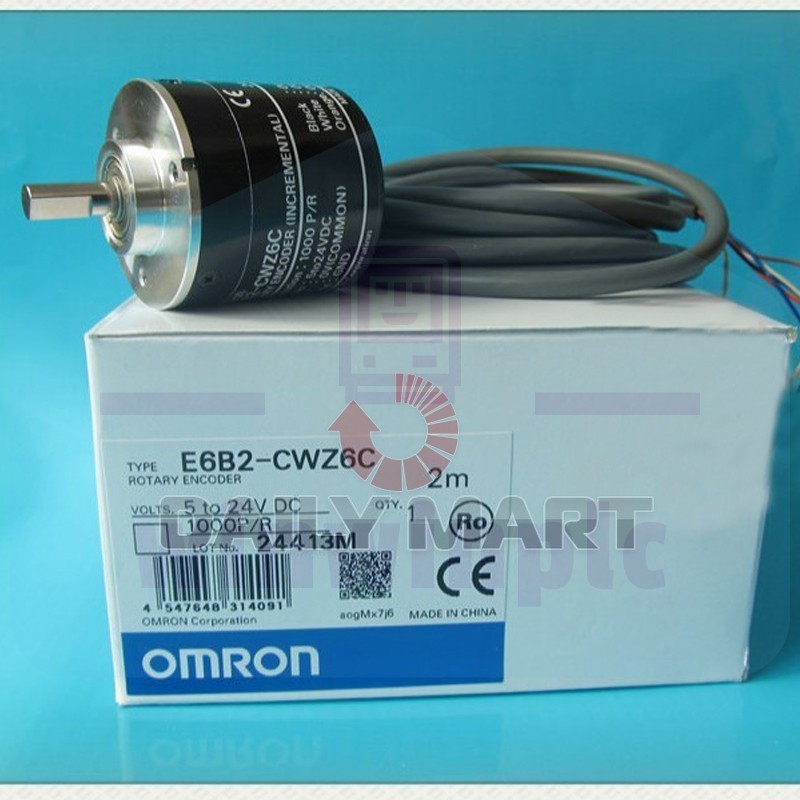 OMRON E6B2-CWZ6C E6B2CWZ6C 1000P/R Rotary Encoder New in Box Free Ship