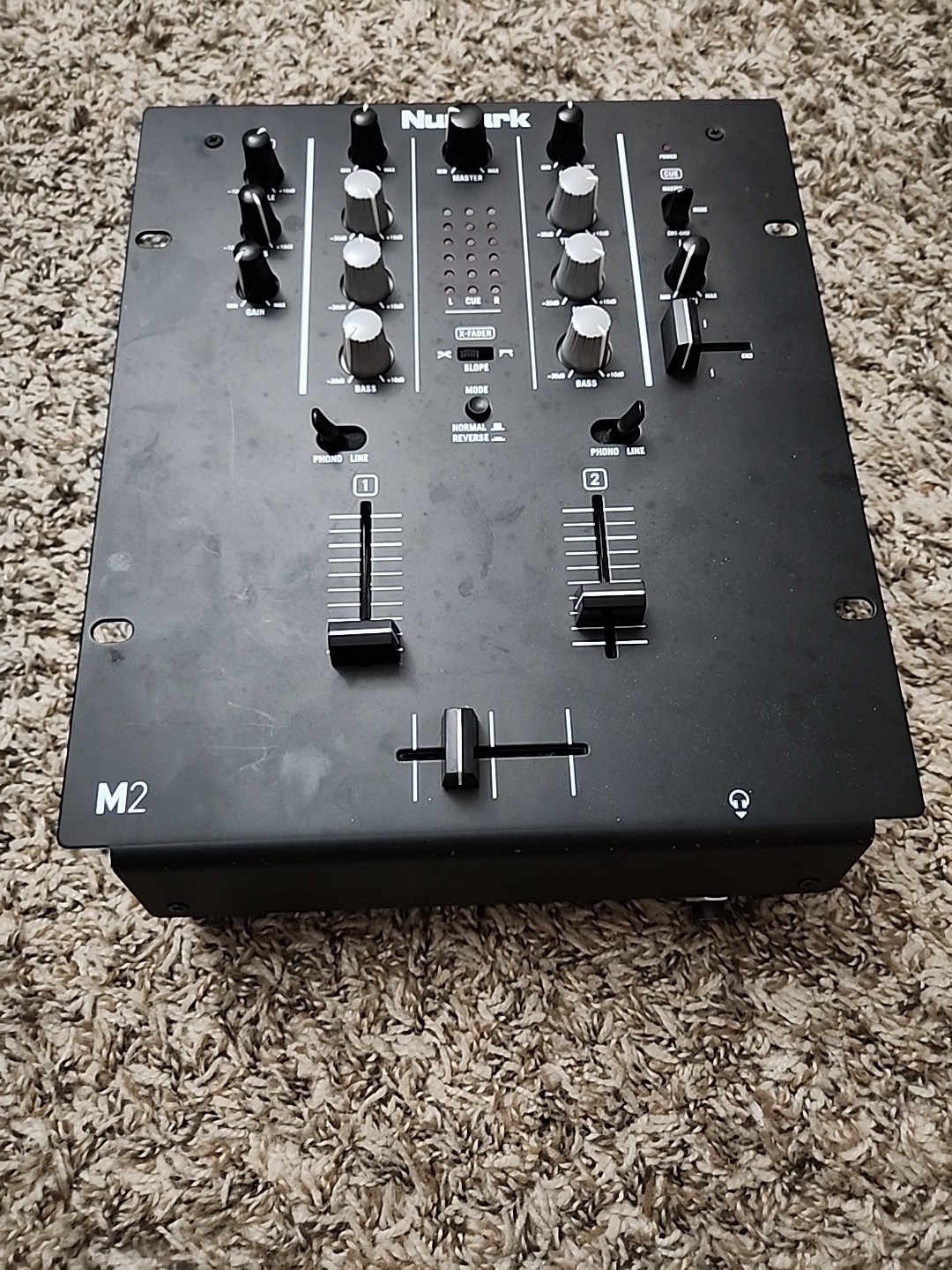 Numark M2 Scratch Mixer 2-channel DJ Mixer | Device Only