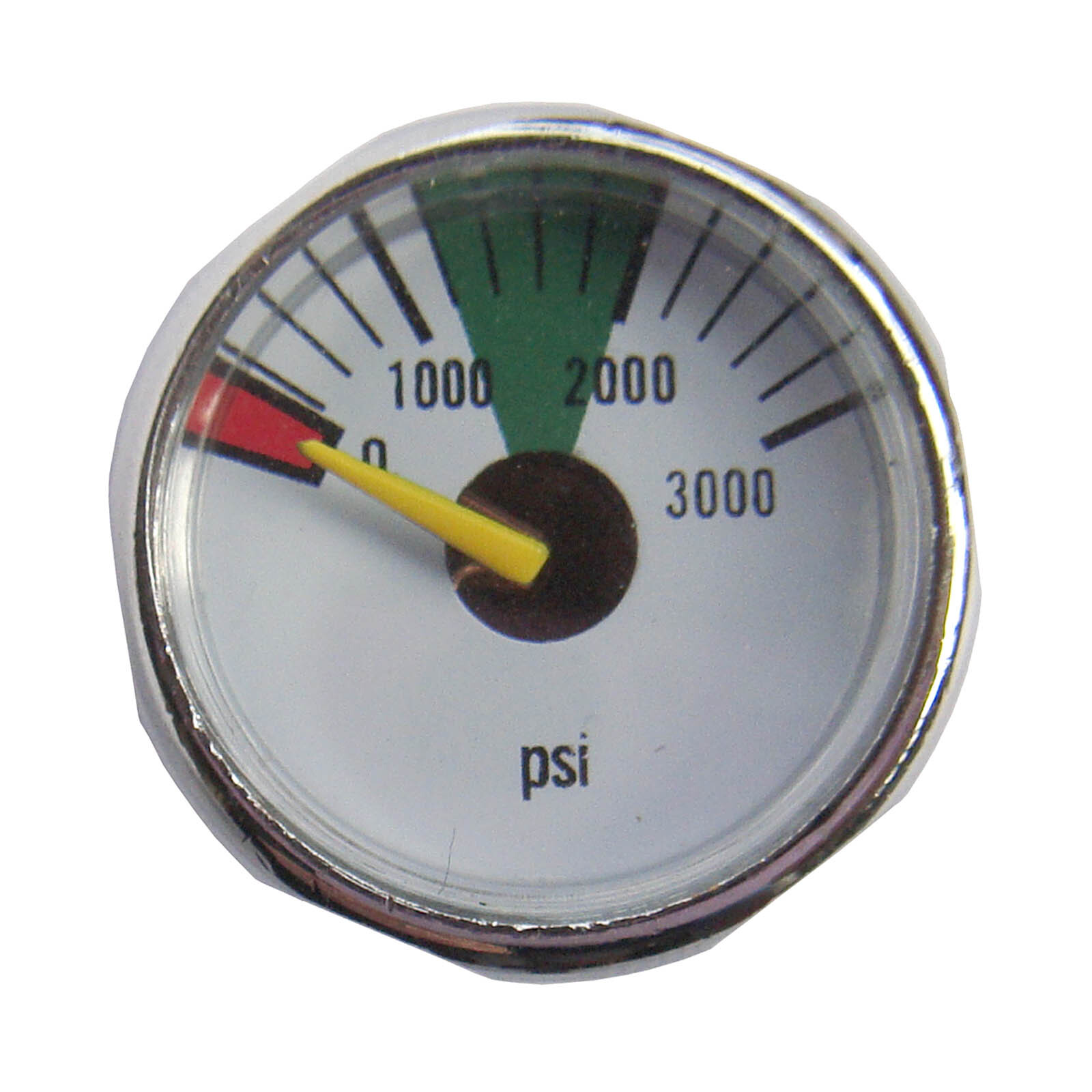 New 2x 3000 PSI Paintball Micro Gauge