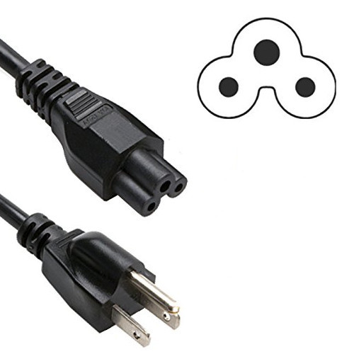 HQRP AC Power Cord for LG 55LN5790UI 55UB8500 55UB9500 60LA6200UA 60LA7400UA